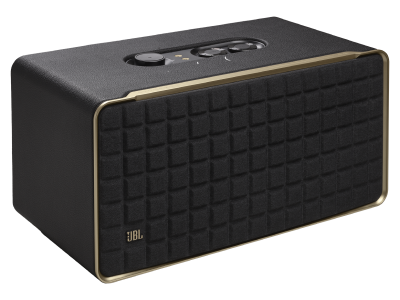 JBL Authentics 500 Hi-Fidelity Smart Home Speaker with Retro Design - JBLAUTH500BLKAM