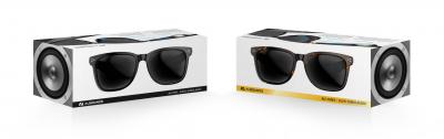 Ausounds AU-Lens True Wireless Audio Sunglasses in Tortoise Brown - AU-Lens (Black)