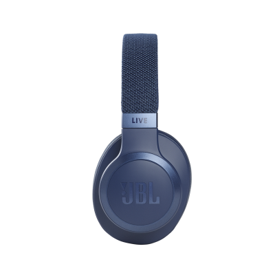 JBL Wireless Over-Ear Noise Cancelling Headphones in Blue  - JBLLIVE660NCBLUAM