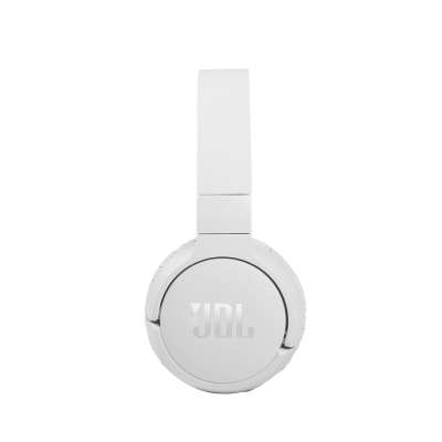 JBL Wireless On-Ear Active Noise-Cancelling Headphones in White  - Tune 660NC (W)