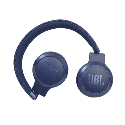 JBL Wireless On-Ear Noise Cancelling Headphones in Blue  - JBLLIVE460NCBLUAM