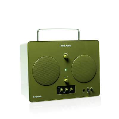 Tivoli Audio SongBook Premium Bluetooth Sound System in Green - SBGRN