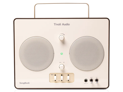 Tivoli Audio SongBook Premium Bluetooth Sound System in Cream / Brown - SBCRM