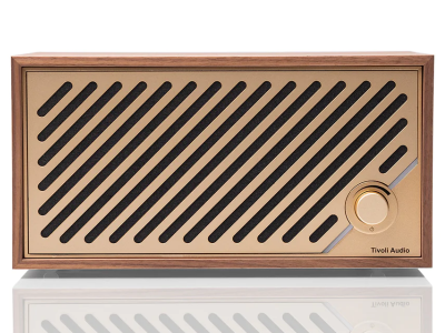 Tivoli Audio Model Two Digital Wi-Fi Bluetooth Speaker in Walnut / Gold - M2DGOLD