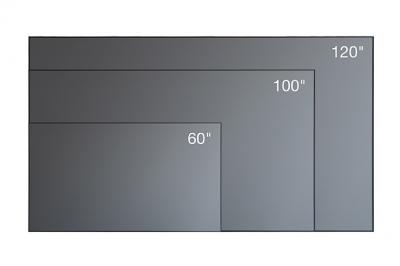 100" Epson SilverFlex Ultra Ambient Light Rejecting Mega Screen - V12H002AL0