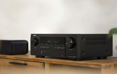 Denon 5.2 Channel AV Receiver with Amazing 8K Picture Quality and True Surround Sound - AVRS570BT