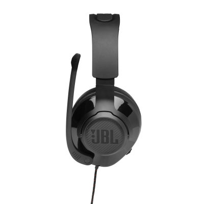 JBL Quantum 300 Hybrid Wired Over-Ear Gaming Headset with Flip-Up Mic - JBLQUANTUM300BLKAM