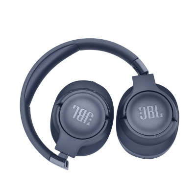 JBL Wireless Over-Ear NC Headphones in Blue - JBLT760NCBLUAM