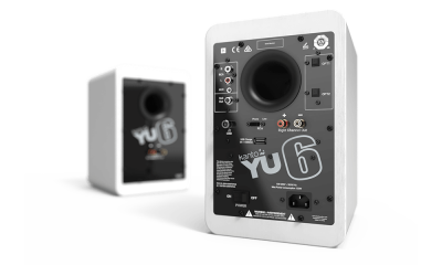 Kanto Powered Speakers with Bluetooth and Phono Preamp - YU6-WHITE