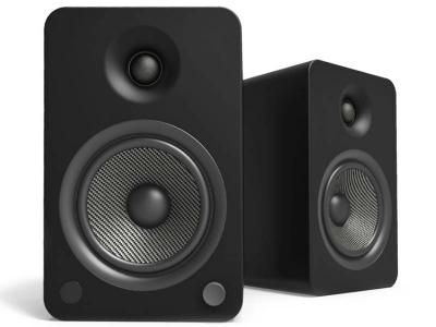 Kanto Powered Speakers with Bluetooth and Phono Preamp - YU6-BLK