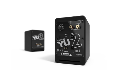 Kanto Powered Desktop Speakers - YU2-BLK