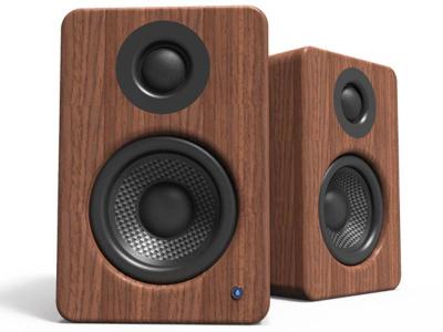 Kanto Powered Desktop Speakers - YU2-WALNUT