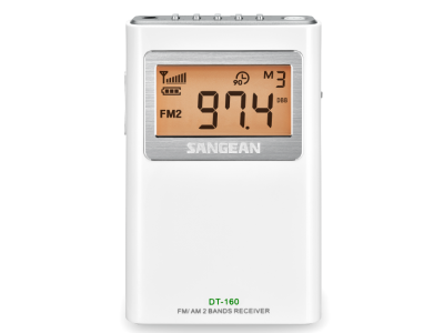 Sangean AM / FM Stereo Digital Tuning Pocket Radio - 14‐DT160