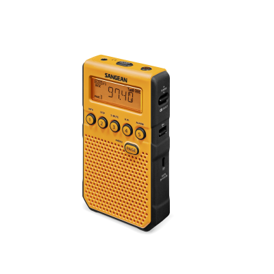 Sangean AM / FM / Weather Alert Pocket Radio - DT‐800YL