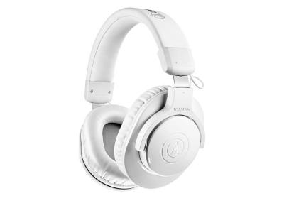Audio Technica Wireless Over-Ear Headphones in White - ATH-M20xBTWH