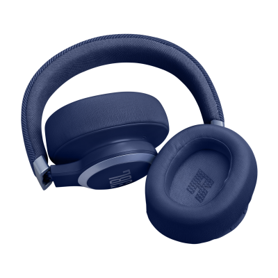 JBL Live 770NC Wireless True Adaptive Noise Cancelling Over-Ear Headphones in Blue - JBLLIVE770NCBLUAM