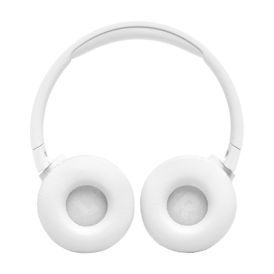 JBL Tune 670NC Adaptive Noise Cancelling Wireless On-Ear Headphones in White - JBLT670NCWHTAM