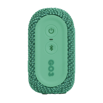 JBL Ultra-portable Waterproof Speaker in Green - JBLGO3ECOGRNAM