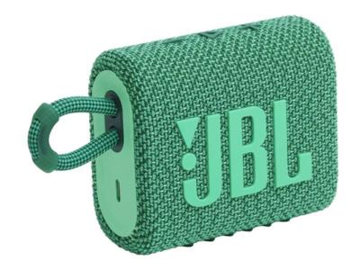 JBL Ultra-portable Waterproof Speaker in Green - JBLGO3ECOGRNAM