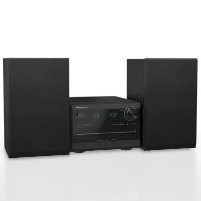 Panasonic Compact Stereo System with CD Player - SC-PM270PP-K