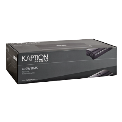 Kaption Audio 4-Channel 400W RMS Ampifier-570-AZR400X4