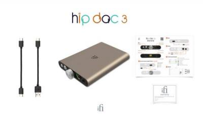 iFi Portable Hi-Res DAC Headphone Amp - Hip Dac3