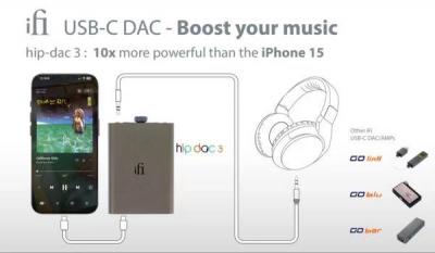 iFi Portable Hi-Res DAC Headphone Amp - Hip Dac3