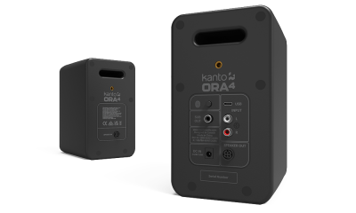 Kanto ORA4 Powered Reference Desktop Speakers - ORA4MB