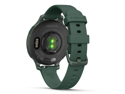 Garmin Lily 2 Active Jasper Green with Jasper Green Silicone Band - 010-02891-02