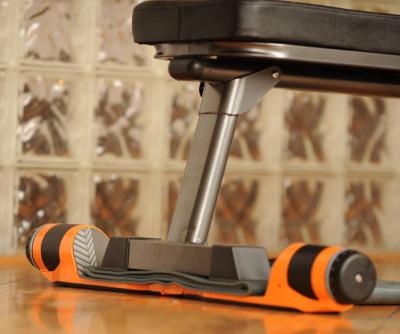 MaxPro Foldable Steel Fitness Bench Black - E3001-NNA-BK