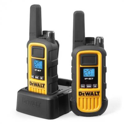 DeWalt 2-Watt Heavy Duty Walkie-Talkie - DXFRS800
