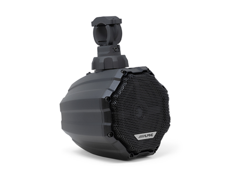 6.5" Alpine Universal Weather-Resistant Cage-Mounted RGB Speaker Pods for UTV and Powersports Applications - SPV65RGBCAN
