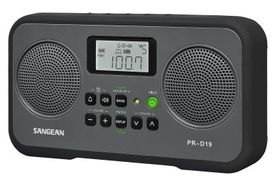 Sangean FM-Stereo / AM Digital Tuning Portable Receiver - PR-D19BK