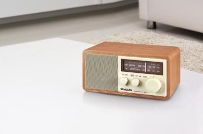 Sangean FM / AM Analog Wooden Cabinet Receiver - WR-11 (Wnt)