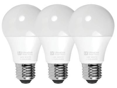 Ultralink Smart Home  Smart Wifi Bulb 3 Pack  - USHWB3