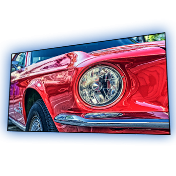 EluneVision 92" 16:9 Aurora NanoEdge Reference 4K Fixed-Frame Screen - EV-ZL-92-1.0