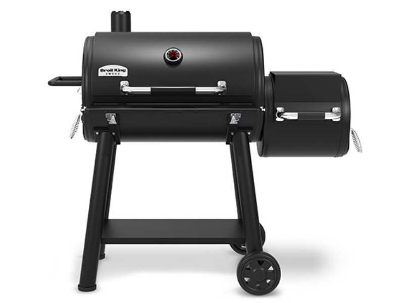 Broil King Regal Offset 500 Charcoal Smoker in Black - 958050