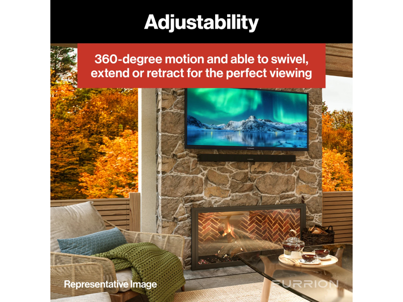 Furrion Aurora Universal Outdoor Ceiling Full Motion Mount - FU-F2AA003ABBK