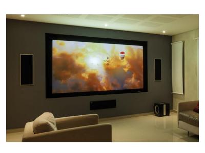 EluneVision 135" 16:9 Reference Studio 4K AudioWeave Fixed-Frame Screen - EV-F3AW-135-1.15