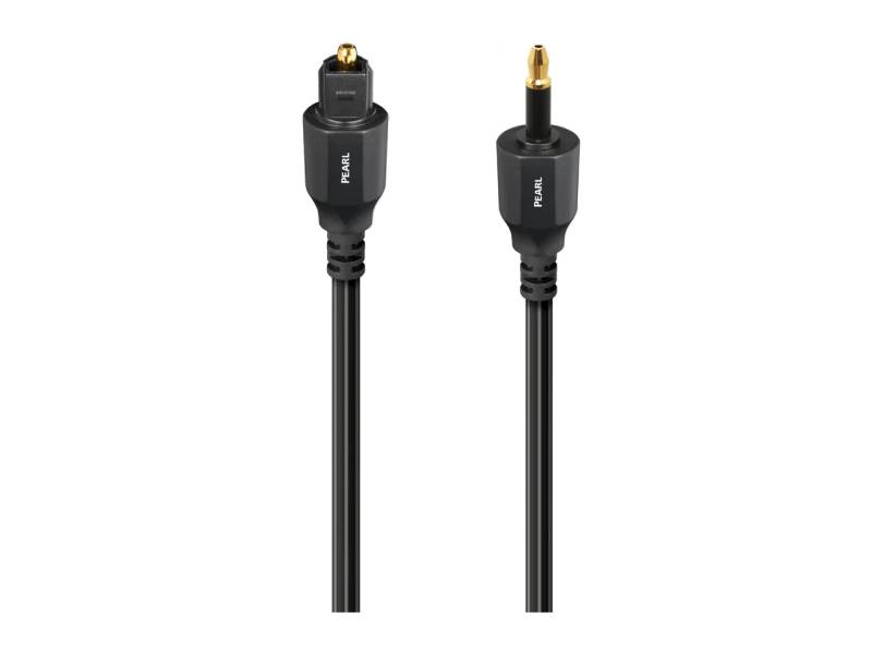 Audioquest 1.5 Meter Pearl Optical Toslink Fiber-Optic Cable - OPTPEA01.5M