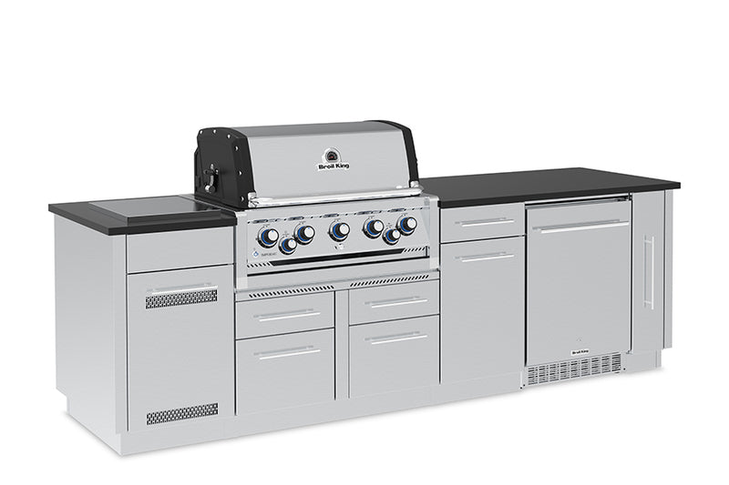 Broil King Outdoor Kitchen Island Imperial S 590iF Grill - 896844F LP