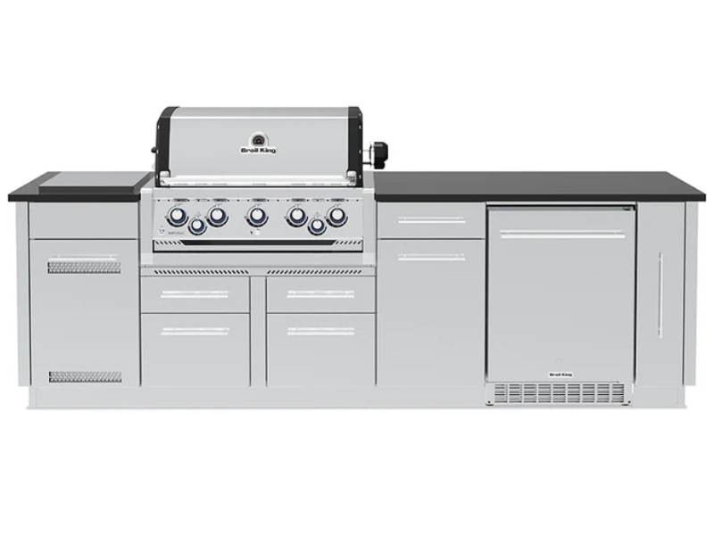 Broil King Outdoor Kitchen Island Imperial S 590iF Grill - 896847F NG