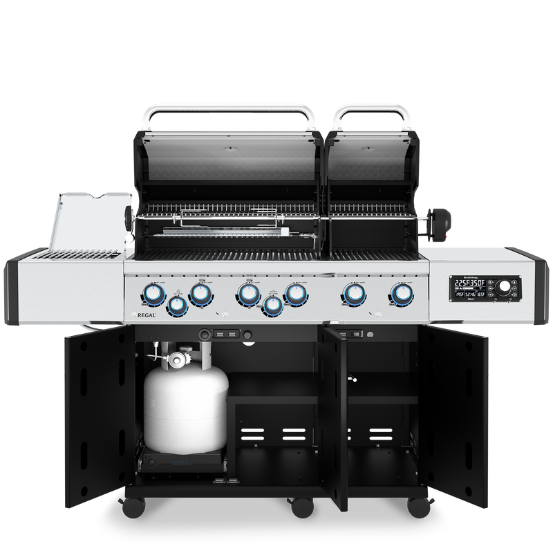 Broil King Regal Q 690 Pro Infrared 6-Burner Propane Gas BBQ Grill  - 689247 NG