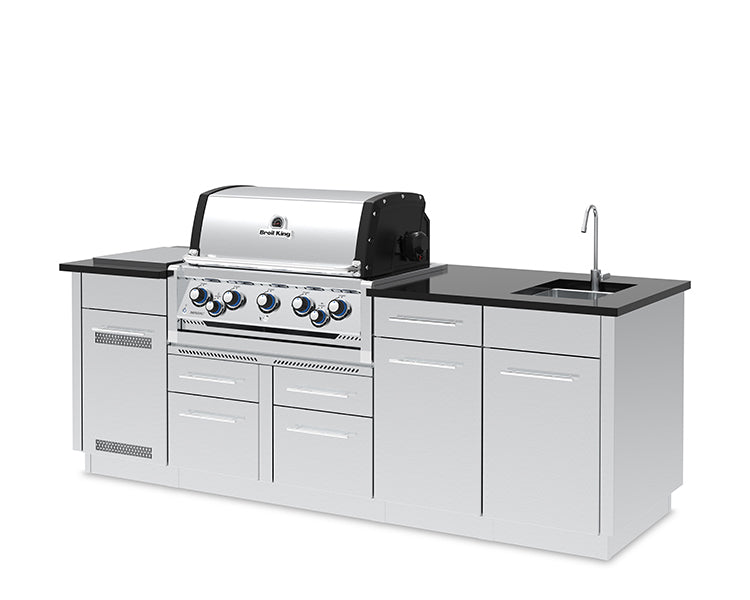 Broil King Outdoor Kitchen Imperial S 590iE Island Grill - 896844E LP