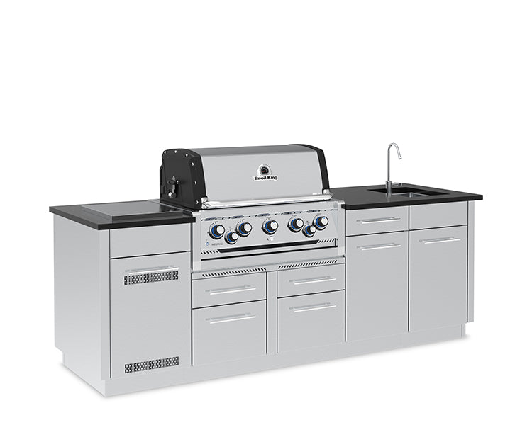 Broil King Outdoor Kitchen Imperial S 590iE Island Grill - 896844E LP