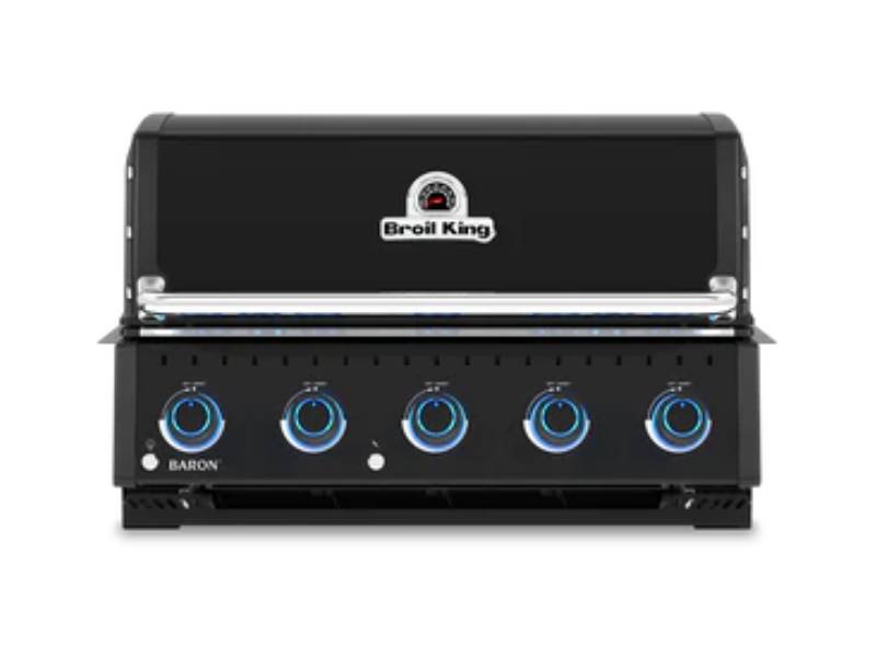 32" Broil King Baron 520 Shadow IR Built-In Natural Gas Grill - 876617 NG