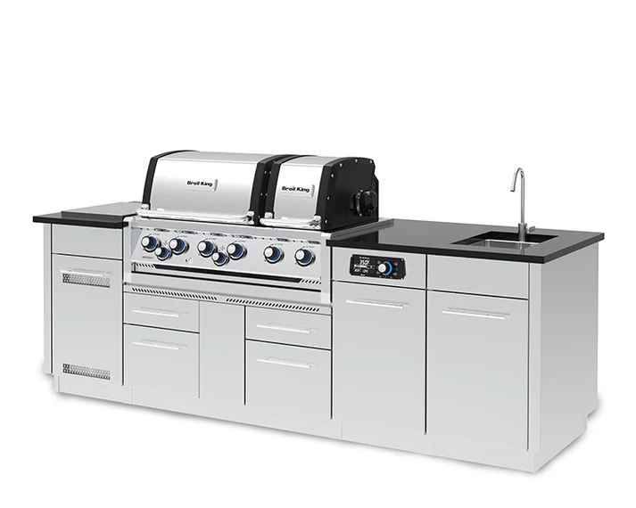 Broil King Imperial QS 690iE 6 Burner Natural Gas Grill - 697847E NG