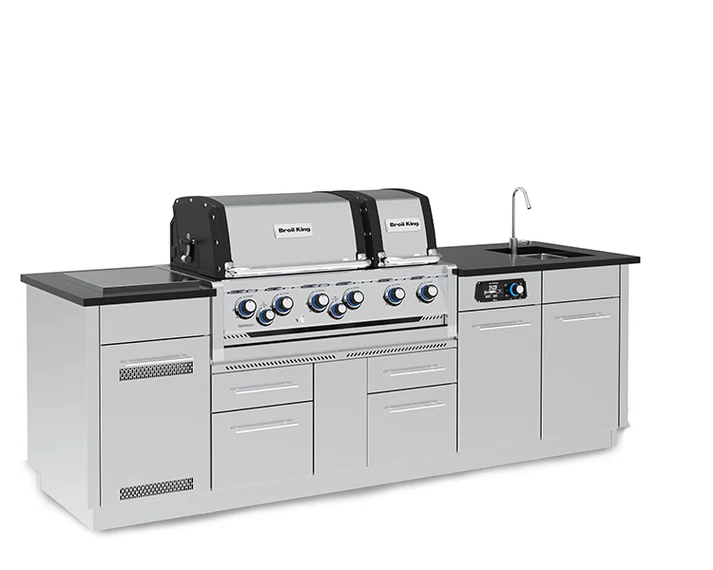Broil King Imperial QS 690iE 6 Burner Natural Gas Grill - 697847E NG