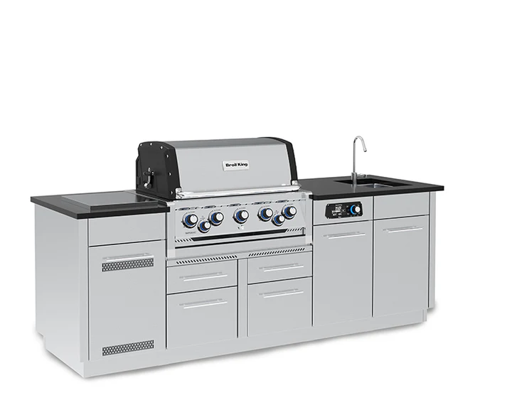 Broil King Imperial QS 590iE 5 Burner Natural Gas Grill - 696847E NG