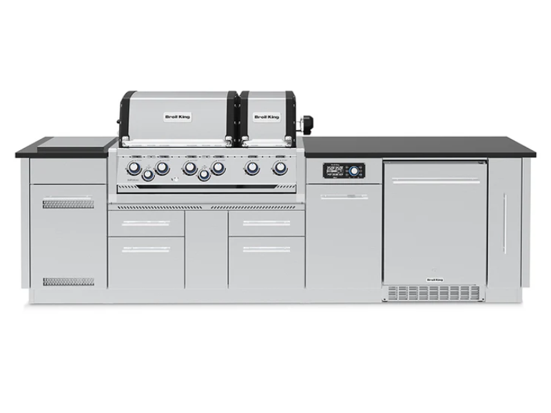 Broil King Imperial QS 690iF 6 Burner Natural Gas Grill - 697847F NG